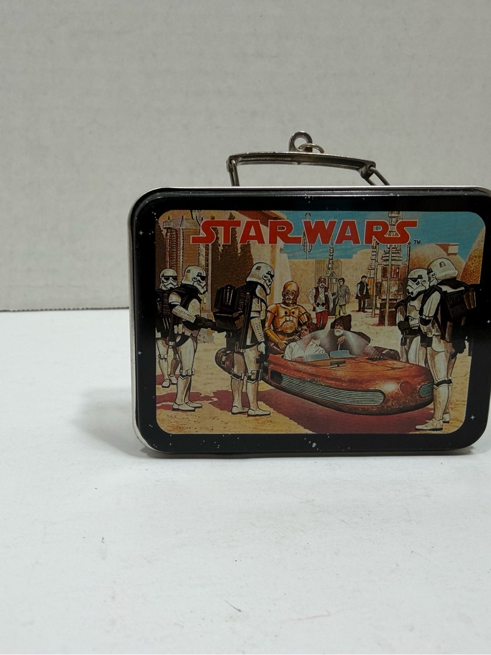 Hallmark Star Wars Mini Tin Lunchbox Ornament 1998